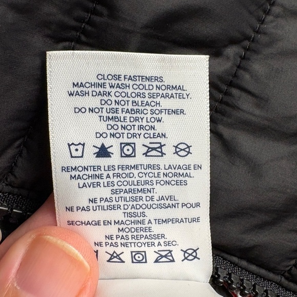 Lands End Youth Lightweight Primaloft Quilted Puffer Jacket SZ L 10 - 12 Outdoor - Picture 9 of 12